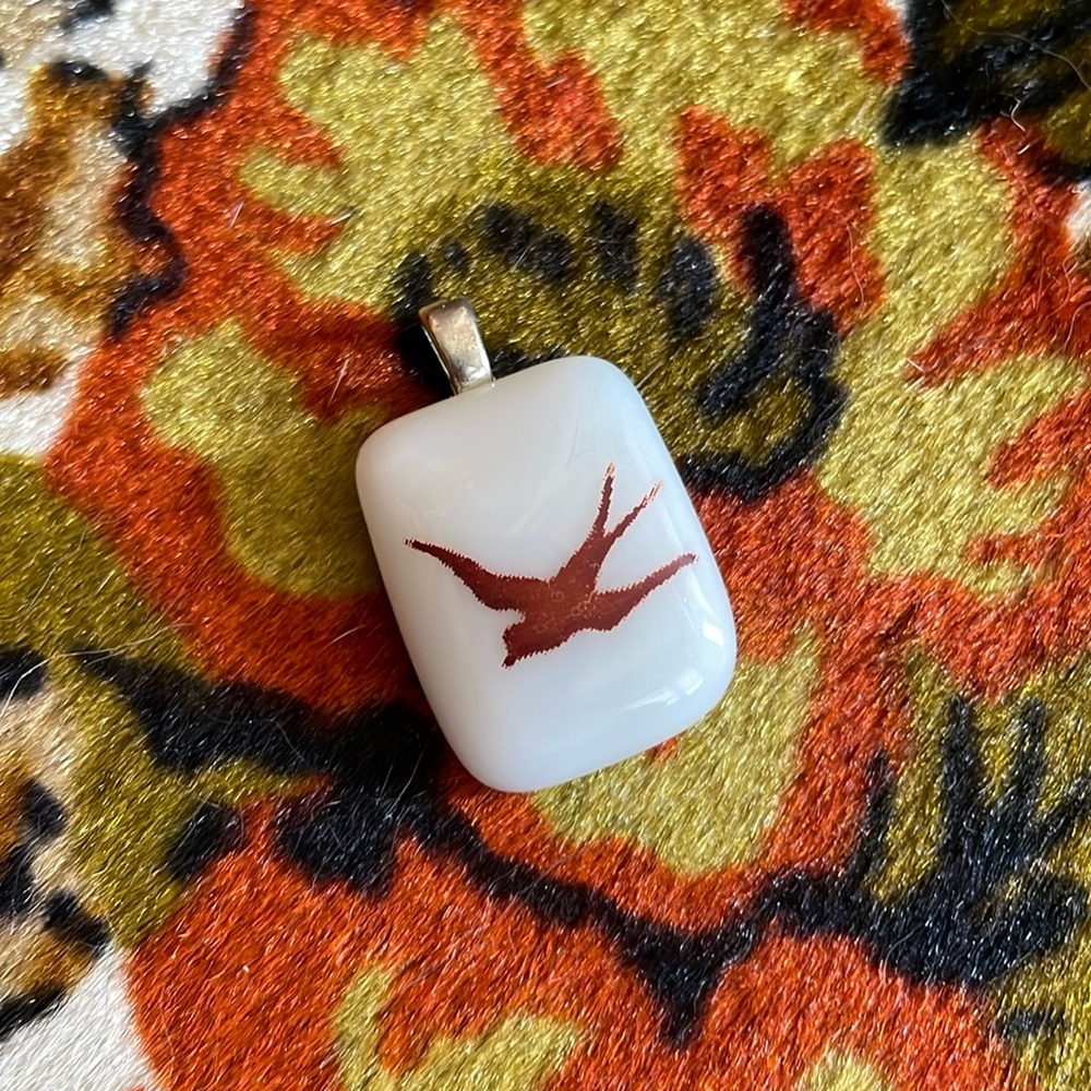 Handmade, Barn Swallow, Necklace Pendant